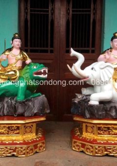 Tượng Văn Thù - Phổ Hiền