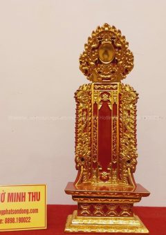 Bài vị thờ - hoa văn lối cổ