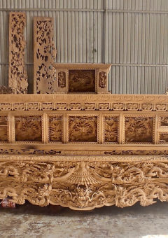 Sập thờ 2 dạ - mẫu số 1